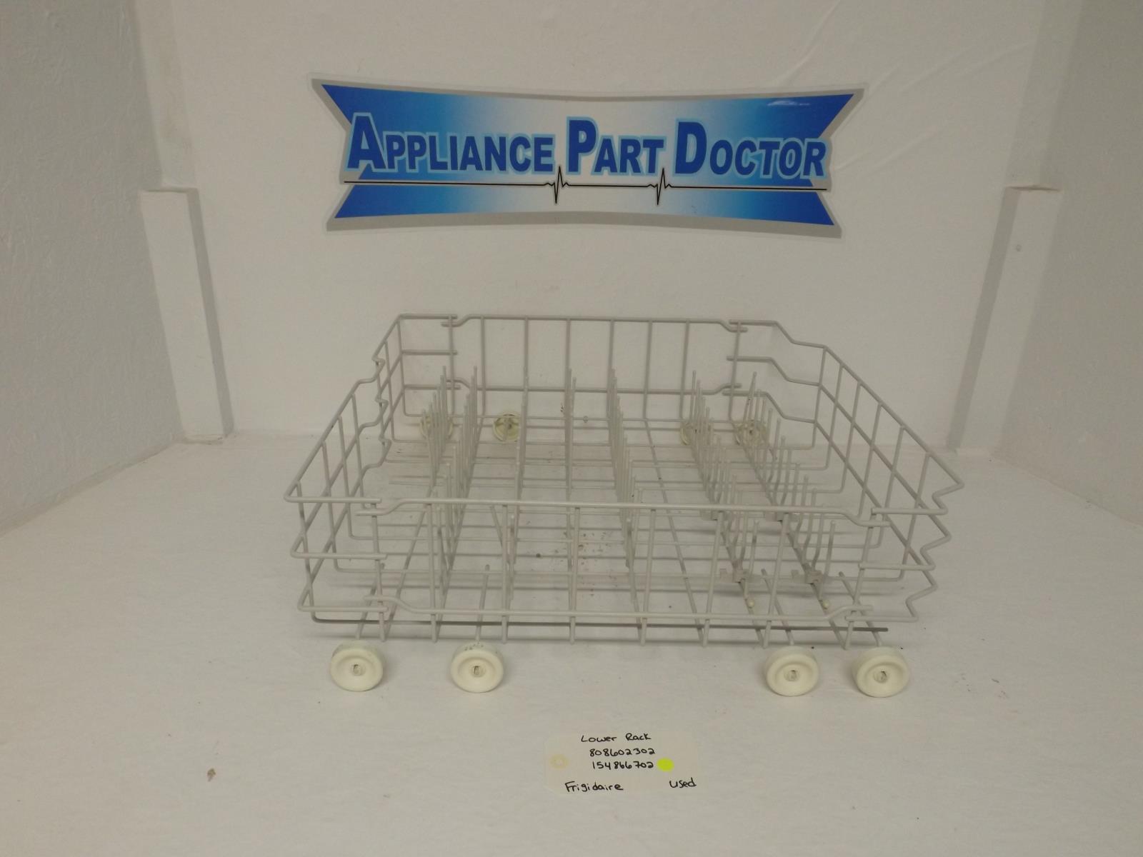 Frigidaire Dishwasher 808602302 154866702 Lower Rack Used Frigidaire Dishwasher 808602302 154866702 Lower Rack Used